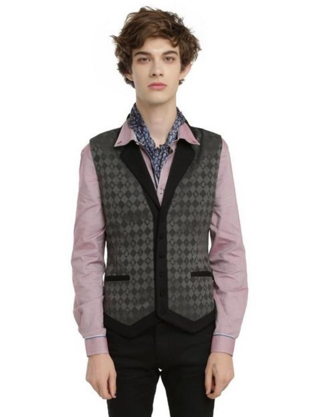 Hot Topic Alice in Wonderland Through the Looking Glass Vest